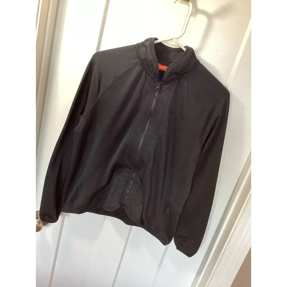 Merrell Women's Long‎ Sleeve Fleece Lined Full Zip Jacket Black Size Small